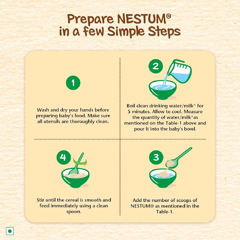 Nestle Nestum Baby Cereal with Rice Fruits, 300 g-7.webp